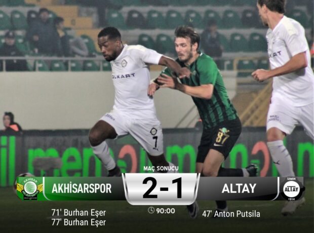 AKHİSARSPOR 2-1 ALTAYIMIZ