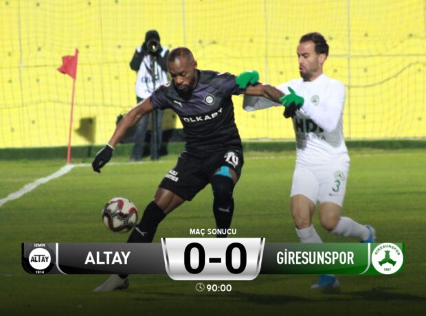 ALTAYIMIZ 0 – 0 GİRESUNSPOR