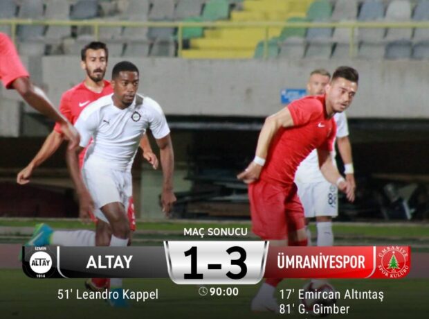 ALTAYIMIZ 1-3 ÜMRANİYESPOR