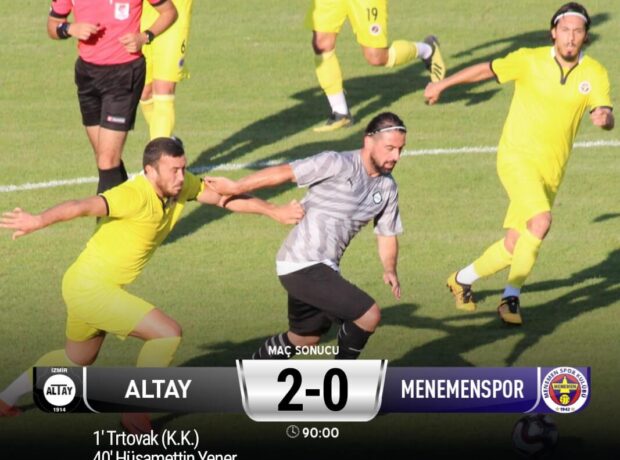 BÜYÜK ALTAY 2-0 MENEMENSPOR