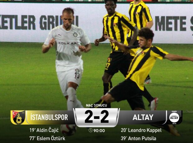 İSTANBULSPOR 2-2 ALTAYIMIZ