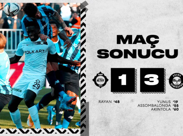 Altay 1 Adana Demirspor 3