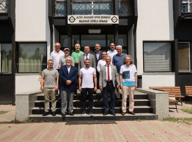 Altay Spor Eğitim Vakfı’ndan Yönetim Kurulumuza Ziyaret