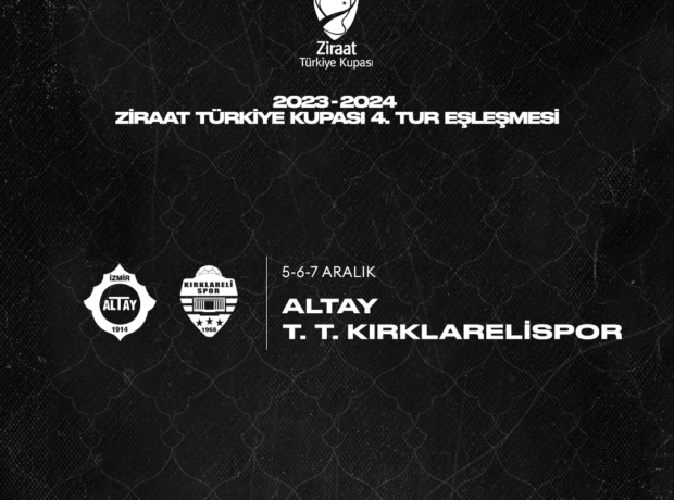 Ziraat Türkiye Kupası 4. Tur Eşleşmeleri Belirlendi